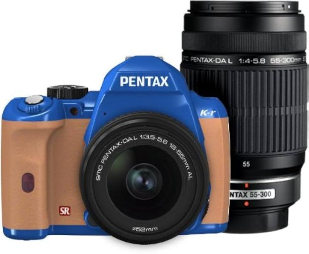 PENTAX - PENTAX K-R Wズームキット yellow/Blue PENTAX K-R Wズームキット yellow/Blue